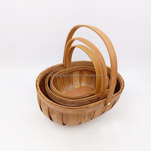 Panier de rangement en tissu multifonctionnel écologique avec poignée en tissu, solution d'organisation pour le pain et les légumes de la cuisine - Product Image 4