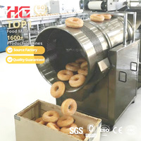 Nouvelle machine automatique commerciale manuelle pour la fabrication de beignets, application moulin à farine, haute capacité 450 pièces/heure, 110V/220V