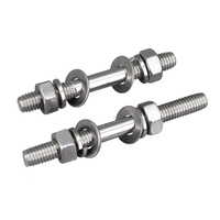 3/8-16X1-3/8 Acero inoxidable Acero al carbono M8 M10 M12 M14 Perno de varilla de rosca completa