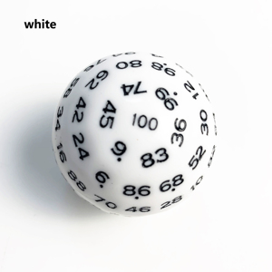 100 Mặt Hai Mặt Dnd Rpg Màu Đỏ Xanh Dương Xanh Lá Cây Màu Vàng Tím 1-100 <span class=keywords><strong>D100</strong></span> Quả Cầu Nhựa Hình Cầu - Product Image 4