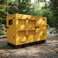 Générateur diesel silencieux de type boîte 150 kVA 180 kVA 200 kVA 225 kVA, générateurs diesel originaux Comler refroidis par eau, alimentation électrique principale