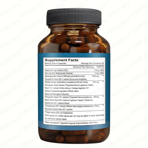 Capsules T-Unlocked Ashwagandha Shilajit Graines <span class=keywords><strong>de</strong></span> Fenugrec Racine <span class=keywords><strong>de</strong></span> Maca pour stimuler la masse musculaire et libérer les niveaux <span class=keywords><strong>de</strong></span> testostérone, 120 unités - Vente directe usine - Product Image 2