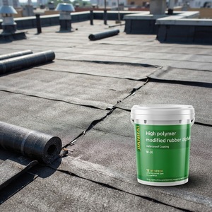 Revêtement imperméable en bitume auto-cicatrisant haute élasticité certifié CE W-26 pour la rénovation des toitures anciennes en membrane <span class=keywords><strong>SBS</strong></span> et des tuiles extérieures - Product Image 1