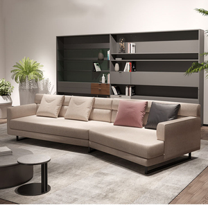Canapé en tissu nordique, combinaison moderne minimaliste créative, salon complet, petit appartement, canapé d'angle - Product Image 1