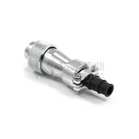 Connecteur d'aviation circulaire étanche WEIPU WF16 série 10 broches, fiche de câble TI droite en métal, prise femelle à montage sur panneau ZM