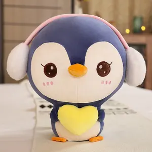 Hot Sale Custom Cute Kawaii Plush Penguin Stuffed Animal Plush Doll For Kids