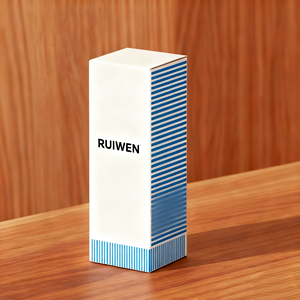 Boîtes en carton pliables à double insert pour produits de soin de la peau, impression de logo personnalisée, faible MOQ - Product Image 1