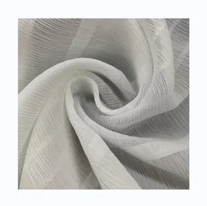 100% T Silk Crinkle Crepon Satin Uni 142GSM Chiffon Geeignet für Damen bekleidung, Sommerkleid ung usw.