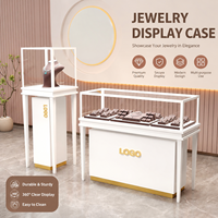 Vitrine de présentation en verre pour bijouterie, comptoir de magasin de détail, mobilier de magasin, vitrine pour bijoux et montres