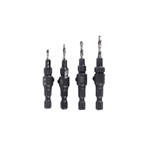 High-Speed Steel Countersinking <b>Drill</b> <b>Bit</b> for Finishing Plastic <b>Wood</b> Panel Drilling Versatile Multifunction Woodworking Tool - Product Image 1