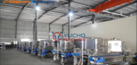 Machine à faire des gâteaux à la mousse YUCHO multifonctionnelle 100-500 kg/h avec système d'aération interchangeable pour tous types de gâteaux