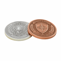 Médaille personnalisée en alliage de zinc 3D, motif Chevalier Gardien du Royaume, pièce de défi, médaille commémorative en cuivre antique, souvenir pour cadeau