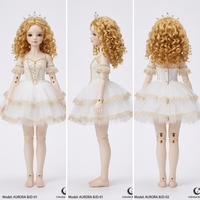 Poupée BJD Princesse Sirène 60cm en Résine Articulée, Ensemble Complet Thème Océan, Fabrication OEM