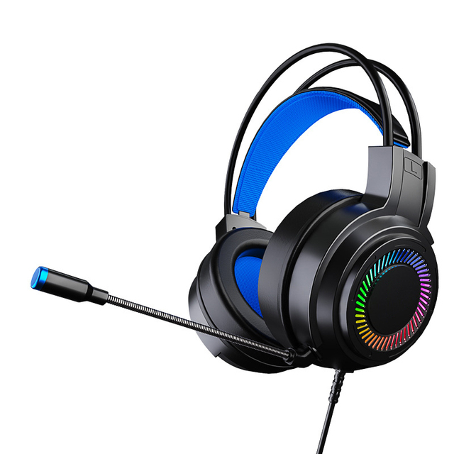 Hot Sale Headset Microphone Stereo Noise Cancelling Headset Gamer Led Light Pc Gaming Headset