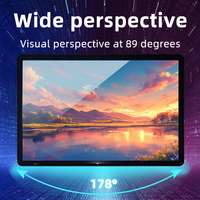 Système de divertissement pour siège arrière 13.5 pouces 2 + 32G Moniteur d'appui-tête Android13 Écran de télévision de voiture pour siège arrière Android