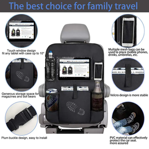 Sedile posteriore per auto per bambini e bambino sedile posteriore borsa Organizer con supporto Touch - Product Image 6