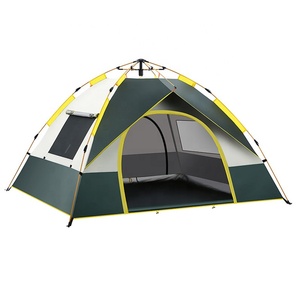 <span class=keywords><strong>Tenda</strong></span> <span class=keywords><strong>esterna</strong></span> impermeabile 3-4 persone <span class=keywords><strong>tenda</strong></span> da campeggio portatile per famiglie completamente automatica - Product Image 1