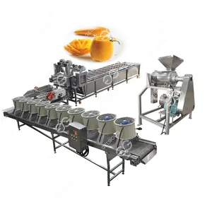 Industrial Mango Juice Pulp Puree Jam Manufacturing Processing Plant Making Machine Production Line