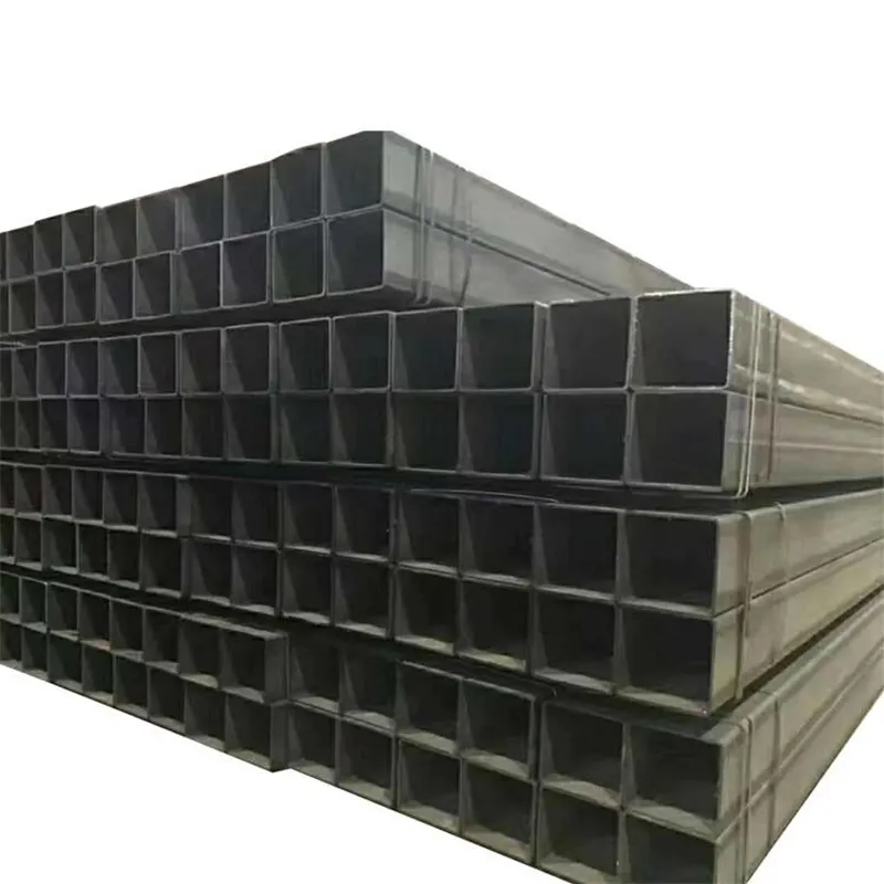 Hot Rolled Carbon Steel Sq Tube 75x75MM A36 Mild Steel Profile Ms Rectangular Tube Square And Rectangular Steel Pipe