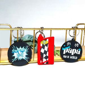 Porte-clés personnalisé 3D PVC Porte-clés en caoutchouc souple Porte-clés avec logo personnalisé Vente en gros - Product Image 4