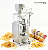Machine d'emballage verticale en acier inoxydable 304 de qualité alimentaire, haute précision, remplissage-scellage automatique, avec roulettes mobiles pour sacs et petites boîtes