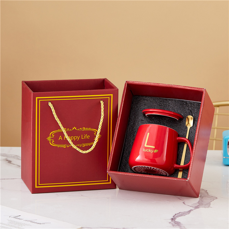 Tasse Rouge Gros Ventre + Coffret Cadeau Haut de Gamme