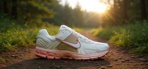 <span class=keywords><strong>Zapatillas</strong></span> de <span class=keywords><strong>Running</strong></span> <span class=keywords><strong>Nike</strong></span> Wmns Air Zoom Vomero 5 Particle Beige Terra Blush para <span class=keywords><strong>Mujer</strong></span>, Parte Superior de Malla, Suela de Goma, Entresuela de EVA, Primavera - Product Image 2