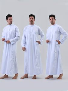 Túnicas árabes y túnicas Dishdasha para hombre, de lujo ligero, con cuello pequeño, elegantes y cómodas, con un gran confort en algodón. - Product Image 2