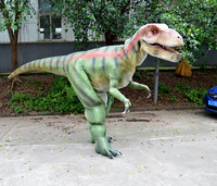 Modèle de dinosaure de simulation réaliste pour adulte Costume de dinosaure de marche électrique T-REX Modèle électronique animatronique Pixar Dinoco