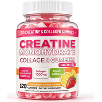 Gummies de créatine pour femmes 5000mg, collagène et vitamines, personnalisables en usine
