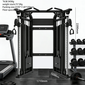 Ylsy001bq817 Máquina de Ejercicios Multifuncional para Gimnasio, Cable de Acero, Crossover, Smith Power Rack Comercial - Product Image 2