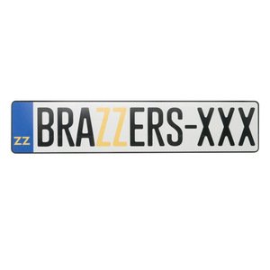 Factory <b>Wholesale</b> Custom Euro Car Number <b>Plate</b> Metal Aluminum Embossed Reflective <b>License</b> <b>Plate</b> - Product Image 1