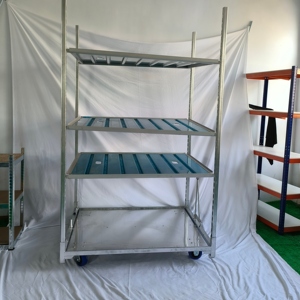 Carritos de transporte de flores de acero y <span class=keywords><strong>metal</strong></span> danés de aluminio, estantes para plantas con capacidad de carga de 500kg, accesorio de herramienta de goma - Product Image 2