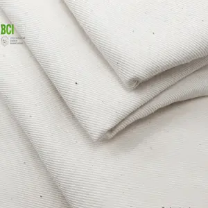 宽度160厘米100棉纱斜纹织物梭织服装家纺环保BCI认证