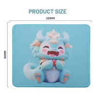 Accessoires informatiques Tapis de souris en caoutchouc antidérapant Hentai Tapis de souris de jeu Tapis de souris personnalisé de dessin animé Motif du Nouvel An pour la maison et le bureau
