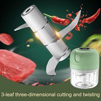 12 In 1 Multifunctionele Fruitkeuken Groentegereedschap Usb Mini Knoflook Ui Elektrische Voedselsnijmachine Chopper Processor