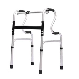 Cheng Shao Aluminum Walker JSZ-3 <b>Foldable</b> With Seat Outdoor Rehabilitation Aid - Product Image 3