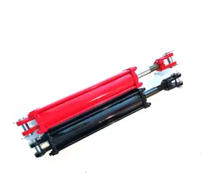 ISO 9000 standard Single acting sale 2 inch bore heavy duty 18 mpa adjustable stroke double acting tie rod hydraulic cylinders