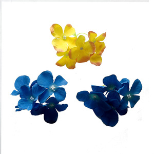 Guirnalda de Flores de Hortensia de 7cm, Flores Artificiales para Decoración del Hogar y Accesorios de Fotografía de Bodas - Product Image 5