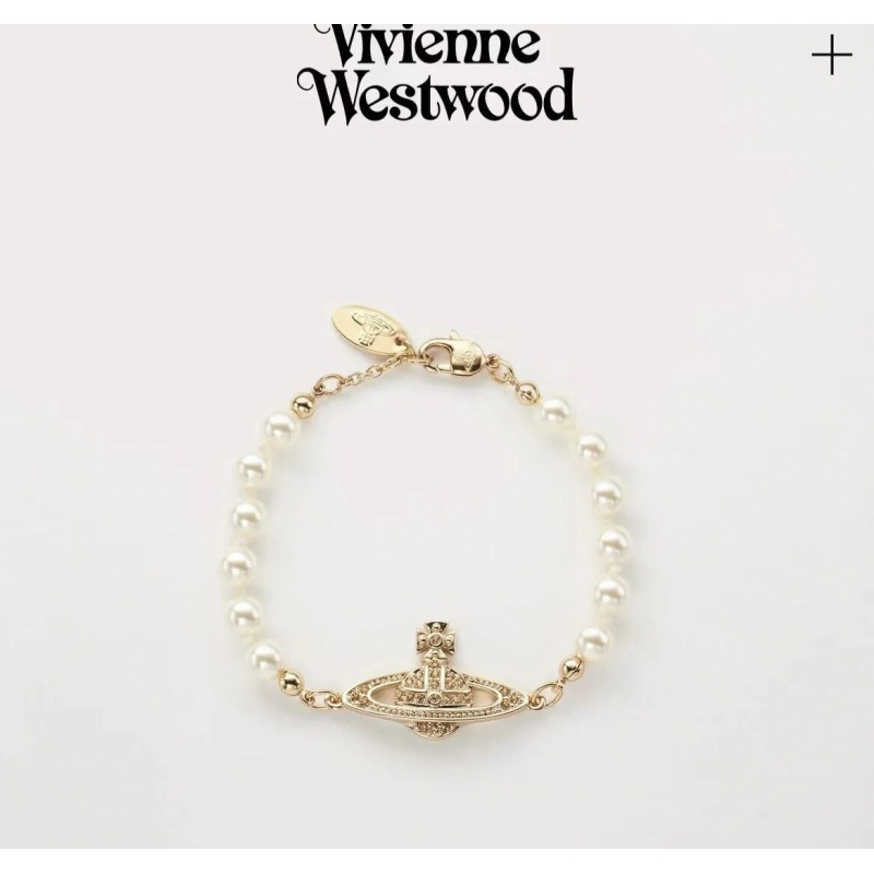 Gold star pearl bracelet