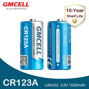GMCELL <b>CR123A</b> <b>Batteries</b>,3V Film Camera <b>Batteries</b>,Replaces CR17345 <b>Battery</b> For Trail Camera - Product Image 3