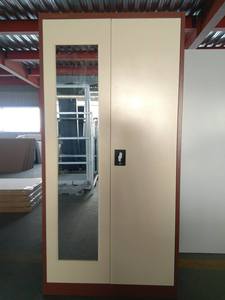 Kích thước nhỏ thép almirah Tủ xách tay tủ quần áo tủ quần áo tủ quần áo với cửa ra vào tủ quần áo tủ với bên trong an toàn - Product Image 2