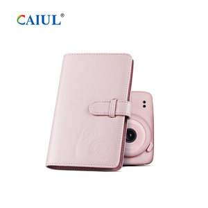 ซองใส่ฟิล์ม Fujifilm Instax Mini ลายกล้องนูน Caiul / ซองหนัง PU สำหรับกล้อง <span class=keywords><strong>HPRT</strong></span> Z6 Pro/z6 ขนาด 3 นิ้ว 96 ช่อง คุณภาพสูง กันน้ำ - Product Image 3
