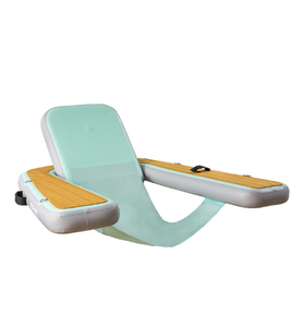 Chaise longue flottante gonflable pour l'eau, canapé flottant avec dossier pour piscine, <span class=keywords><strong>radeau</strong></span> de loisirs pour adultes - Product Image 6