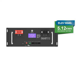 แบตเตอรี่ลิเธียมไอออนรุ่นใหม่ เกรด 51.2v 100Ah 5kw 10kw 15kw ระบบจัดการแบตเตอรี่อัจฉริยะ (Smart BMS) LifePO4 สำหรับเก็บพลังงานภายในบ้าน ระบบไฮบริดพลังงานแสงอาทิตย์ 10kwh - Product Image 1