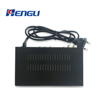 Décodeur TV numérique DVB-T2 HD Quad Core HEVC H.265 OEM d'usine avec USB 2.0, prise en charge YouTube, Wi-Fi et boîtier métallique