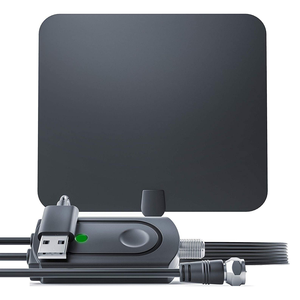 <span class=keywords><strong>Antena</strong></span> <span class=keywords><strong>de</strong></span> TV Interior <span class=keywords><strong>de</strong></span> Buen Rendimiento <span class=keywords><strong>de</strong></span> 30dBi para TV DVB-T, <span class=keywords><strong>Antena</strong></span> Digital HDTV <span class=keywords><strong>de</strong></span> Recepción Gratuita - Product Image 1