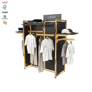 家具ラック鉄棚衣料品ディスプレイ卸売工場小売衣料品店 - Product Image 4