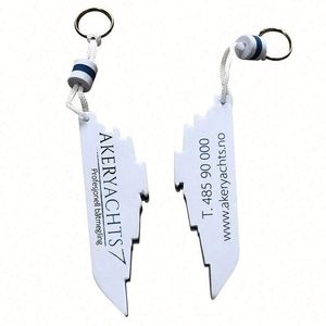 <b>Custom</b> Floating EVA Foam Keychain with Multi Layer Design, Lightweight Waterproof Boat <b>Key</b> <b>Ring</b> with Printed Logo - Product Image 2