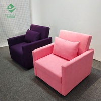 Tragbarer 88 L 86 W 91 H kleiner Cabrio funktioneller einsitziger Sofas tuhl für die Arbeit